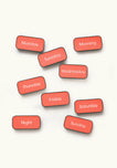 Charmspring Layout Tiles in Red