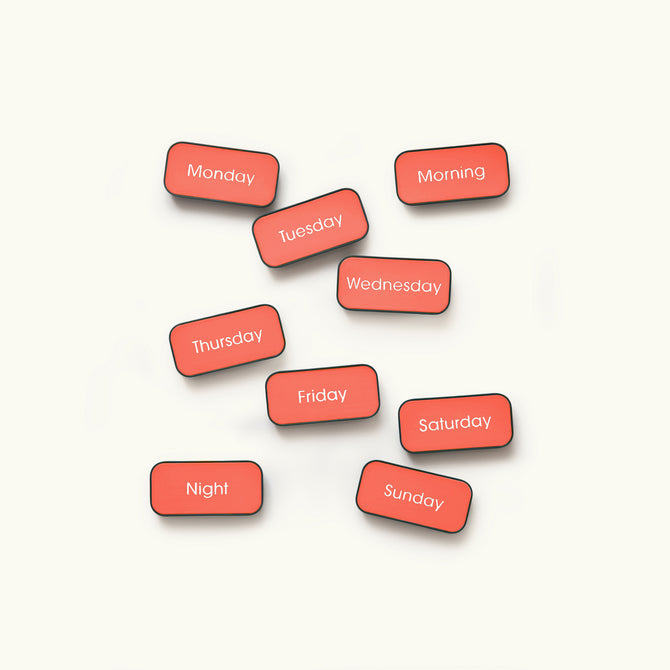 Charmspring Layout Tiles in Red