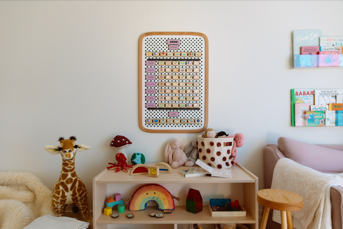 Springboard Visual Weekly Routine Chart for Toddlers | Charmspring ...