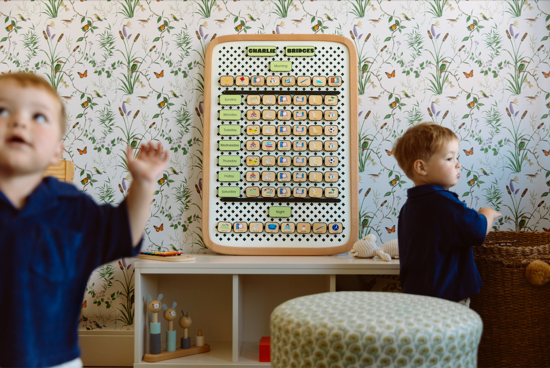 Springboard Visual Weekly Routine Chart for Toddlers | Charmspring ...