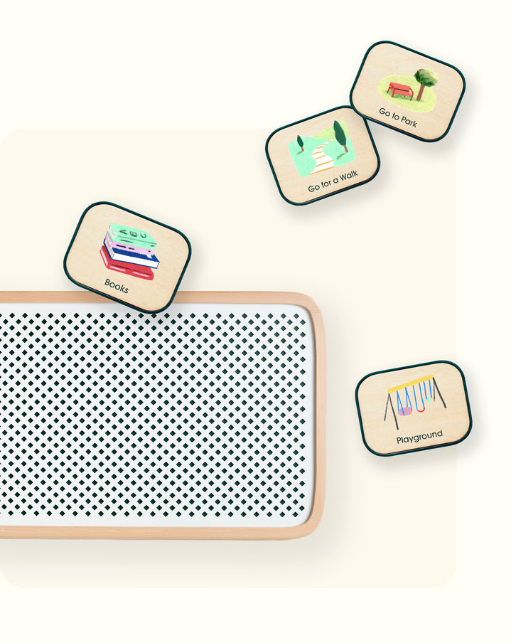 Small Springboard with Assorted Tiles around it