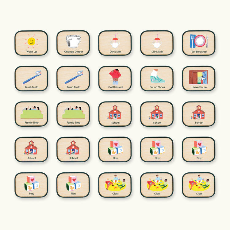 Springboard Visual Weekly Routine Chart for Toddlers | Charmspring ...